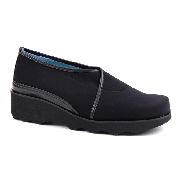 Thierry Rabotin Shoes - Thierry Rabotin Women's Tao Black Fabric/Nappa Trim